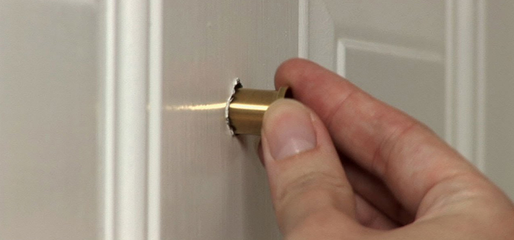 peephole door repair in Delray Beach