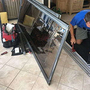 sliding glass door frame repair Delray Beach